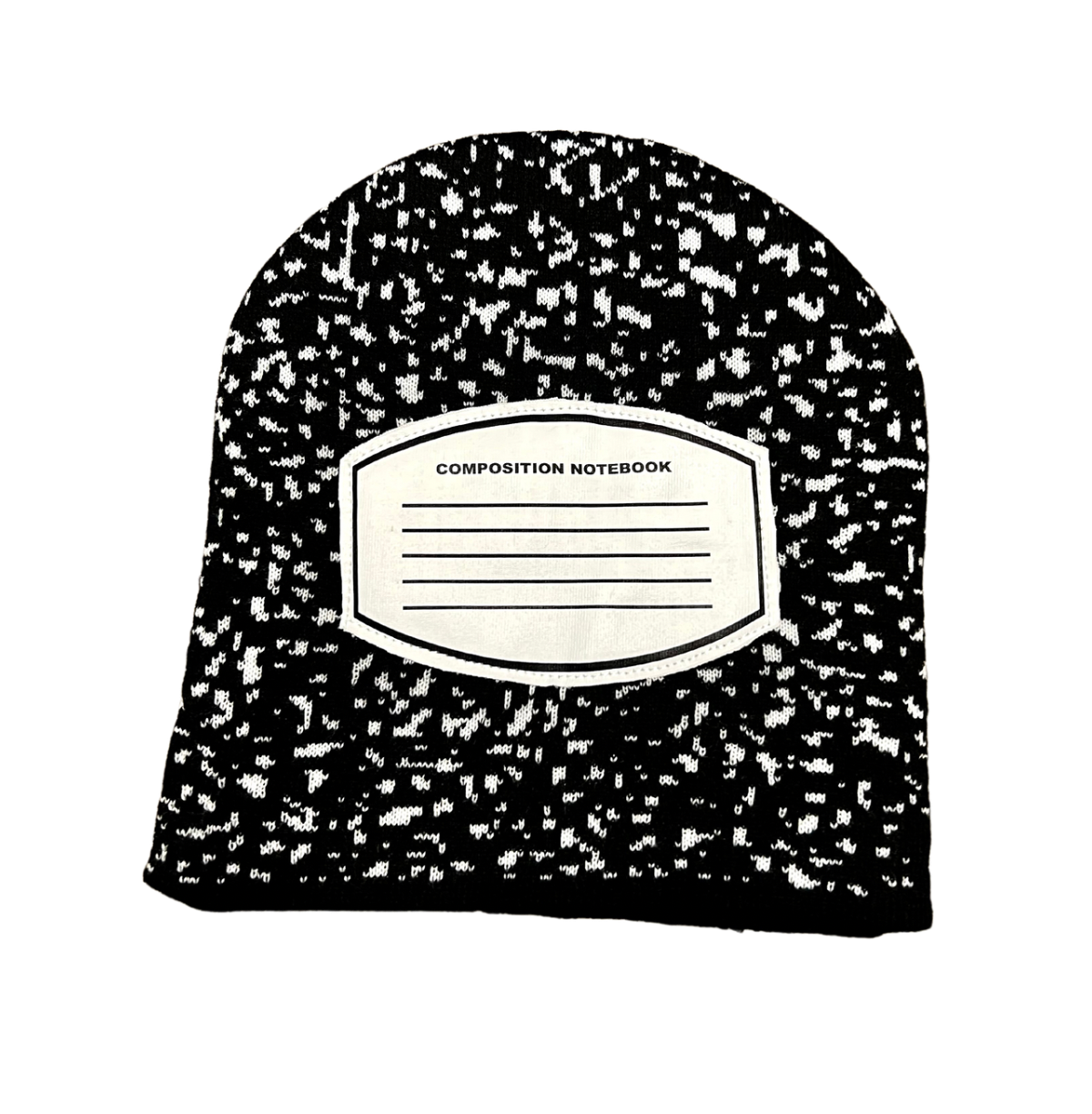 Composition book beanie