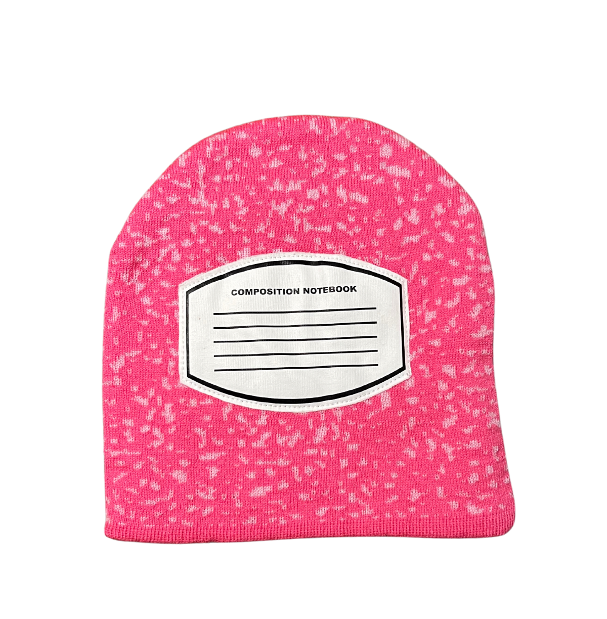 Composition book beanie